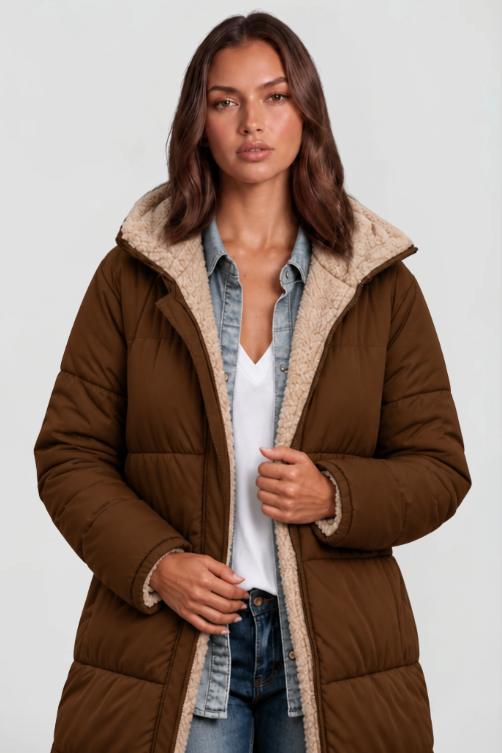 Molly Puffer Coat Audrey Calvero