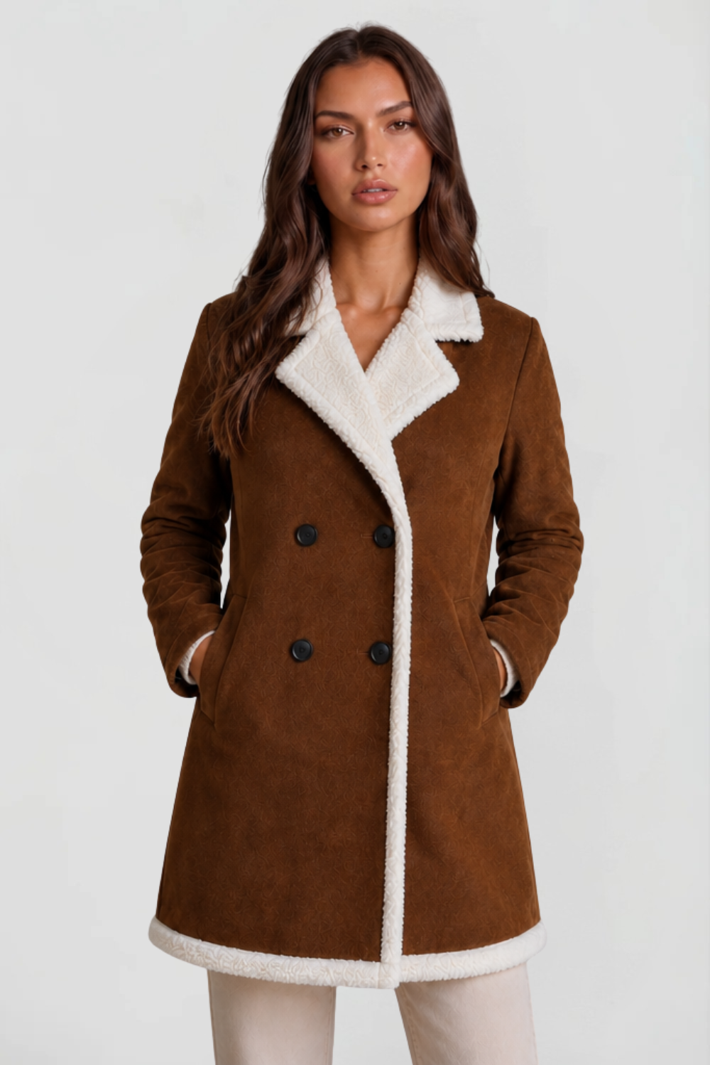 Penelope Shearling Coat Audrey Calvero