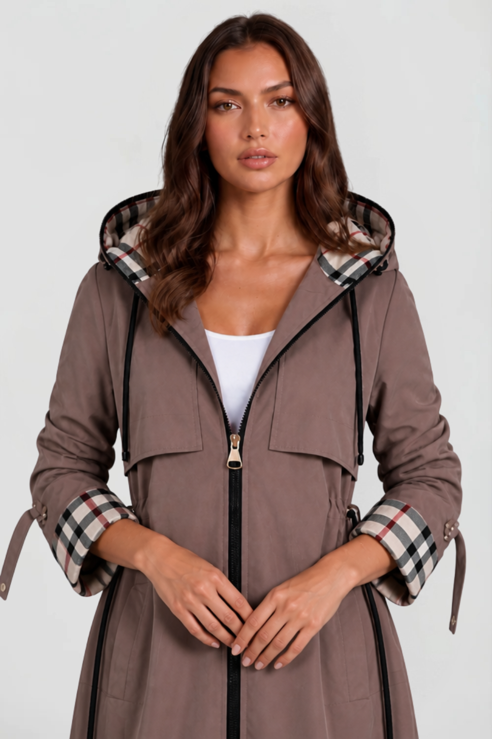Scarlett Hooded Jacket Audrey Calvero
