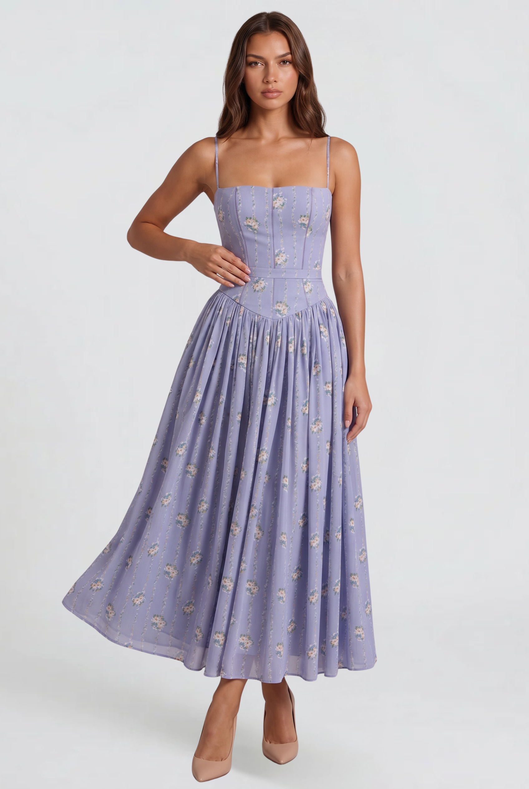 Cielle Midi Dress ROSIE LANE