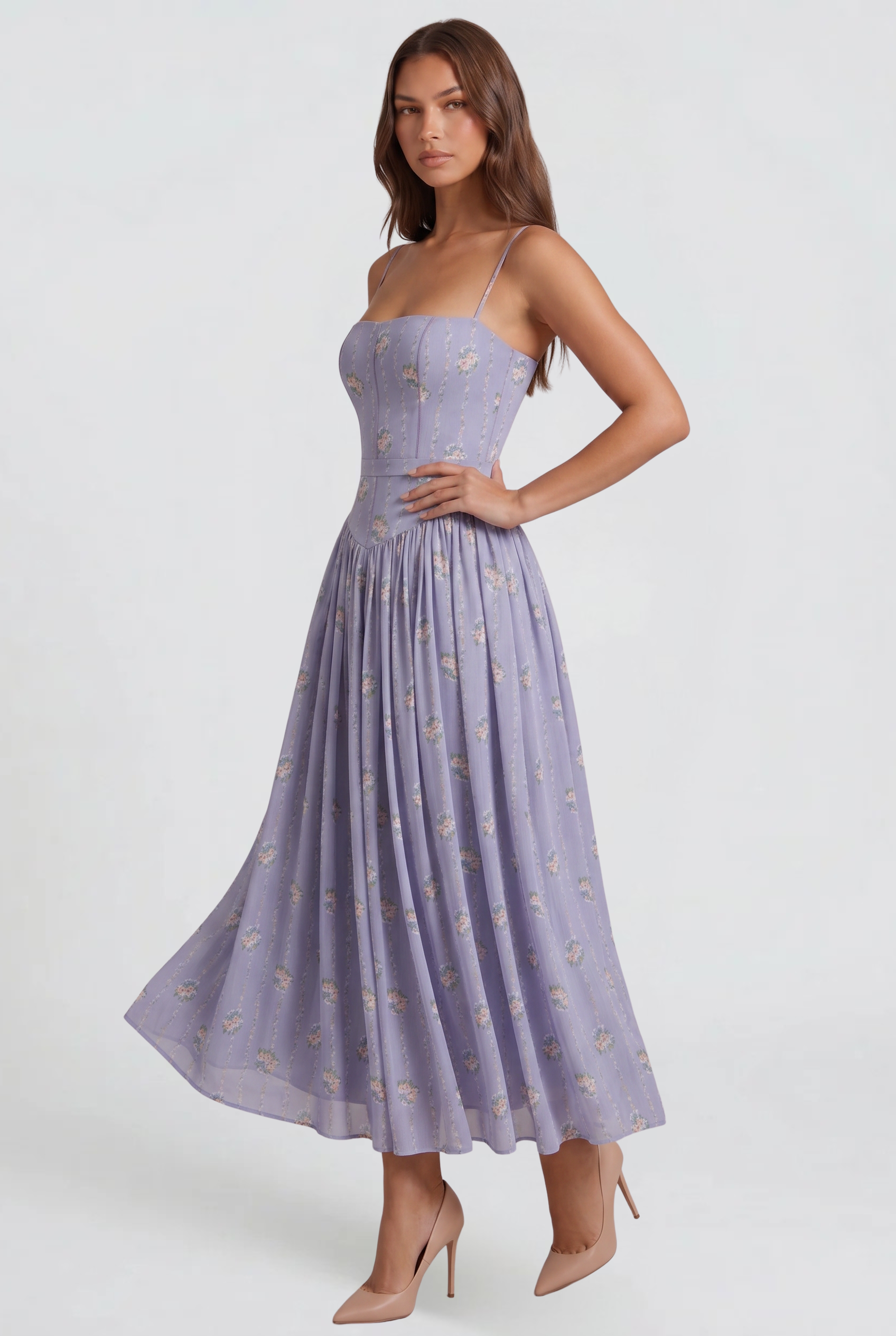 Cielle Midi Dress ROSIE LANE