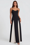 Colorblock Wedding Guest Maxi Dress Audrey Calvero