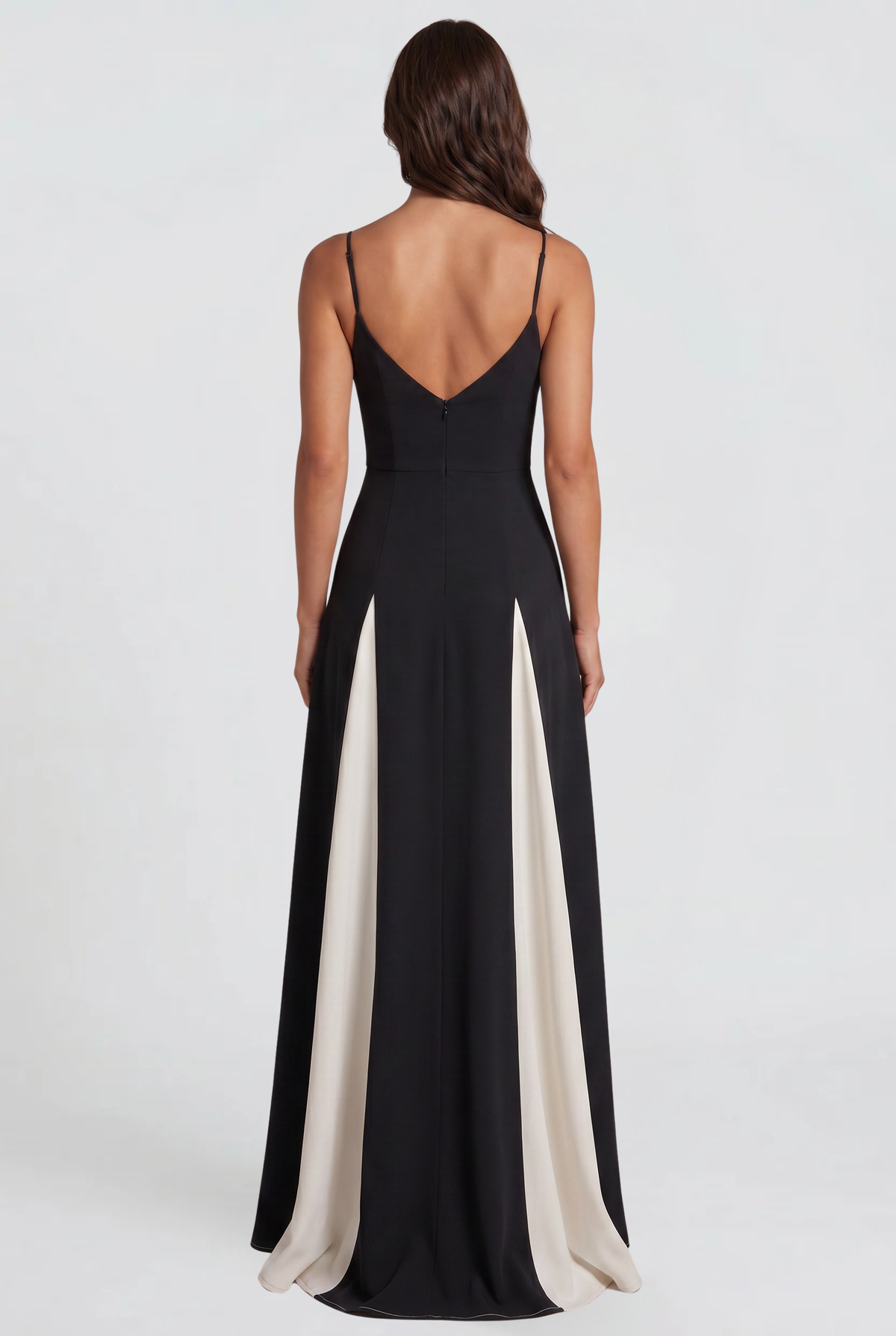 Colorblock Wedding Guest Maxi Dress Audrey Calvero