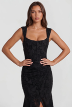 Corset Lace Wedding Guest Dress Audrey Calvero