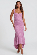 Corset Lace Wedding Guest Dress Audrey Calvero