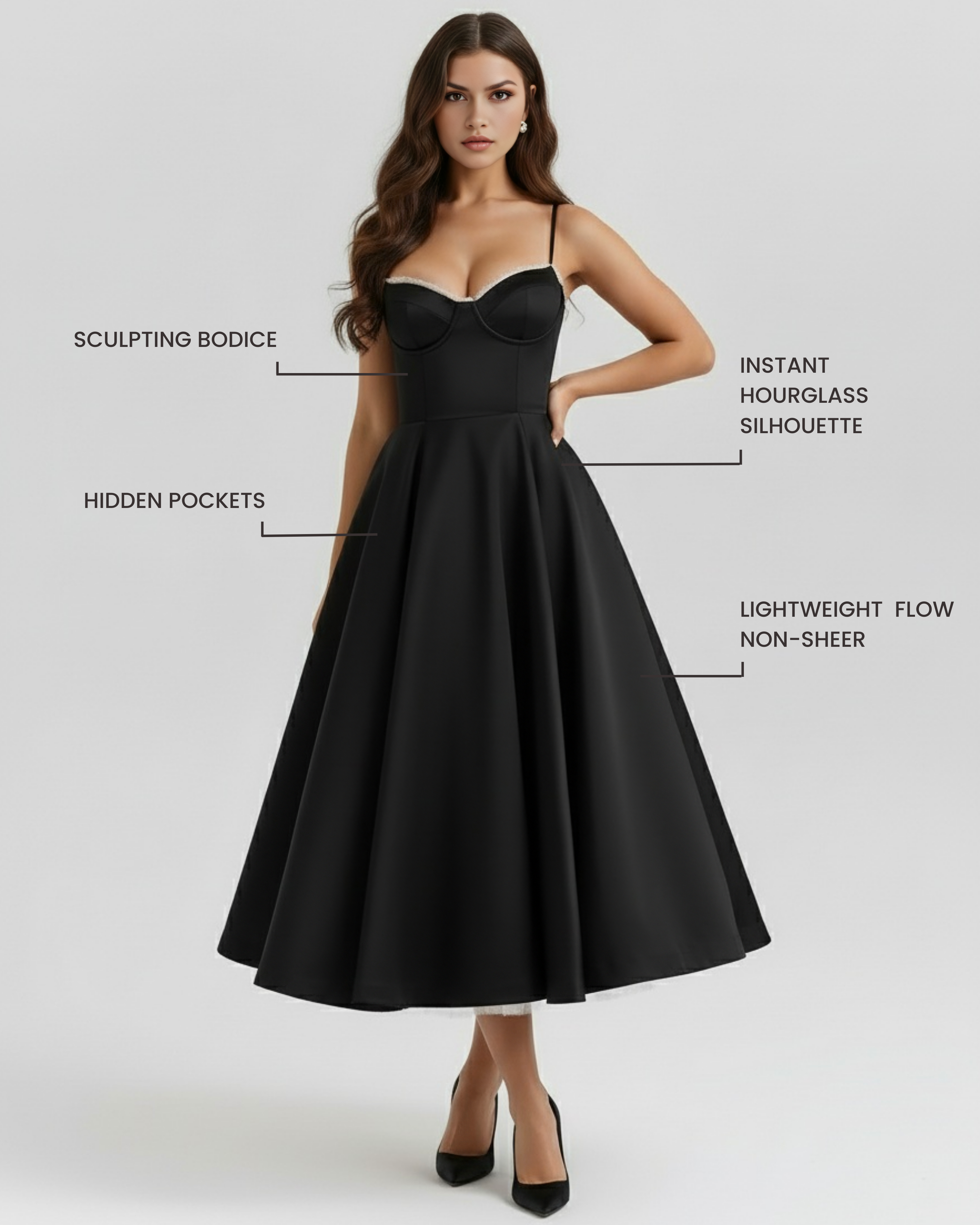 Selene Midi Dress ROSIE LANE