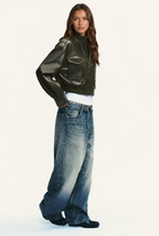 Katie Leather Jacket Audrey Calvero