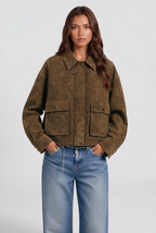 Melissa Suede Jacket Audrey Calvero