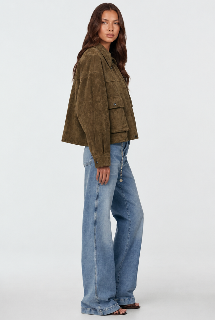 Melissa Suede Jacket Audrey Calvero