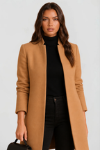 Laurent Minimalist Coat Audrey Calvero