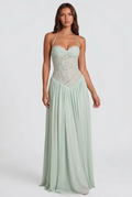 Lace Corset Maxi Dress Audrey Calvero