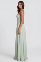 Lace Corset Maxi Dress Audrey Calvero