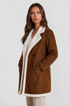 Penelope Shearling Coat Audrey Calvero