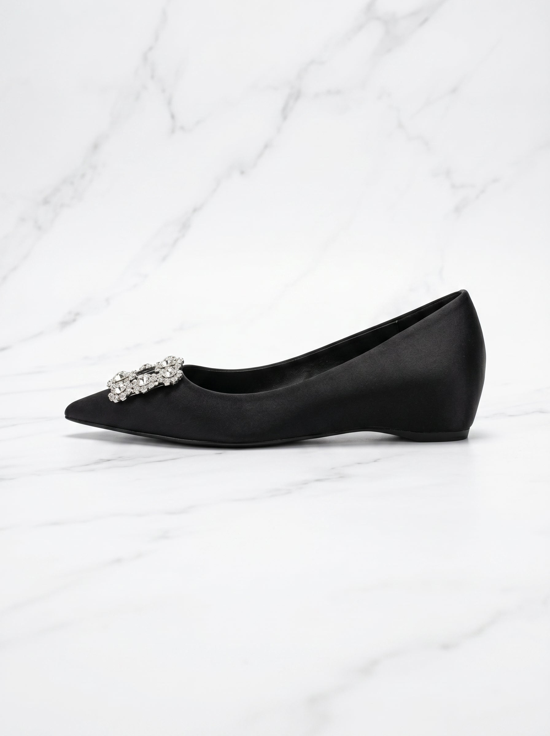 Crystal Buckle Pointed Heel ROSIE LANE