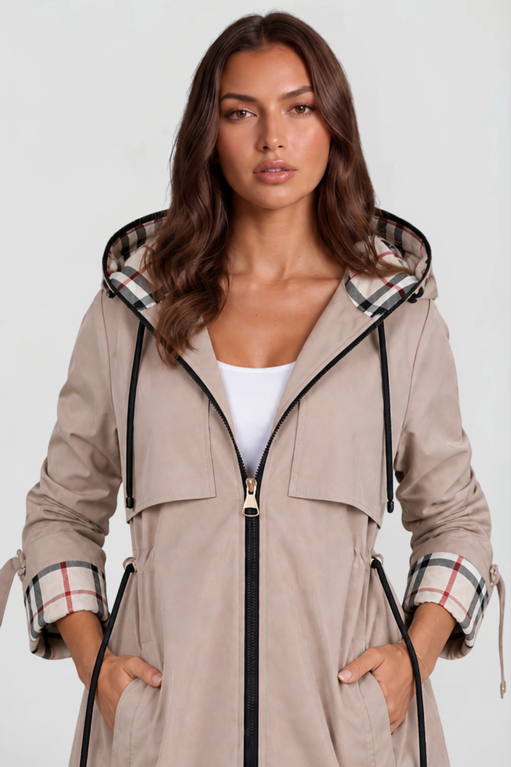 Scarlett Hooded Jacket Audrey Calvero