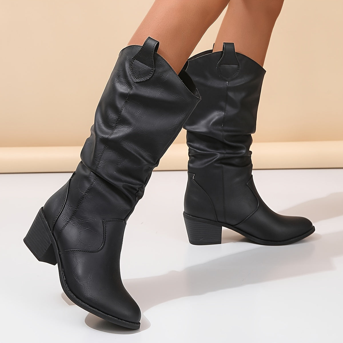 Lola Leather Boots Audrey Calvero