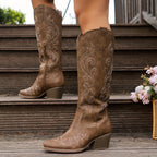 Ada Leather Boots Audrey Calvero