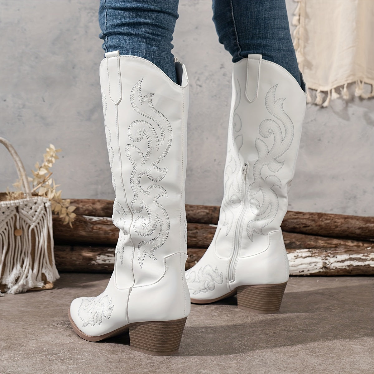 Ada Leather Boots Audrey Calvero