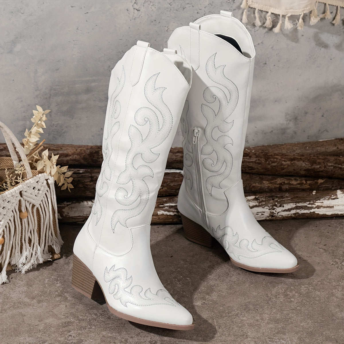 Ada Leather Boots Audrey Calvero