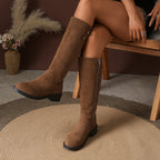 Heidi Suede Boots Audrey Calvero