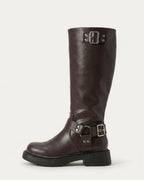 Ivy Leather Boots Audrey Calvero
