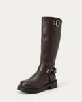 Ivy Leather Boots Audrey Calvero