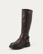 Ivy Leather Boots Audrey Calvero