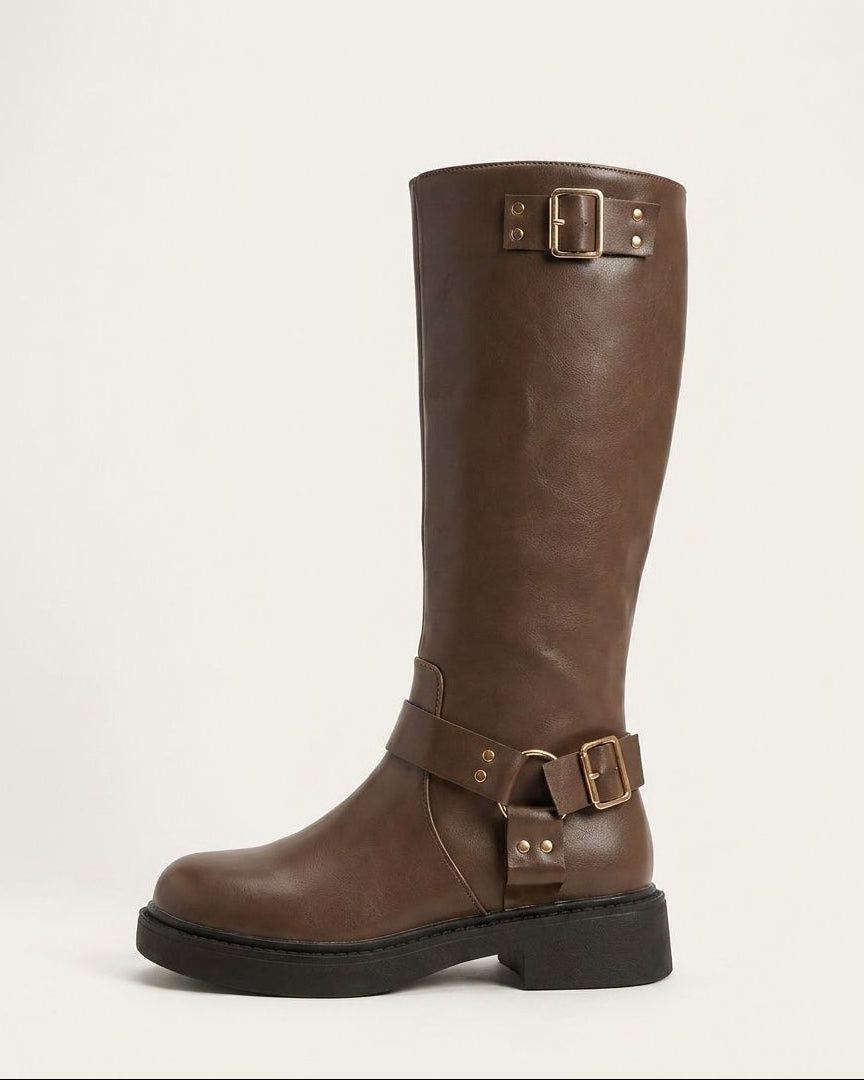 Ivy Leather Boots Audrey Calvero