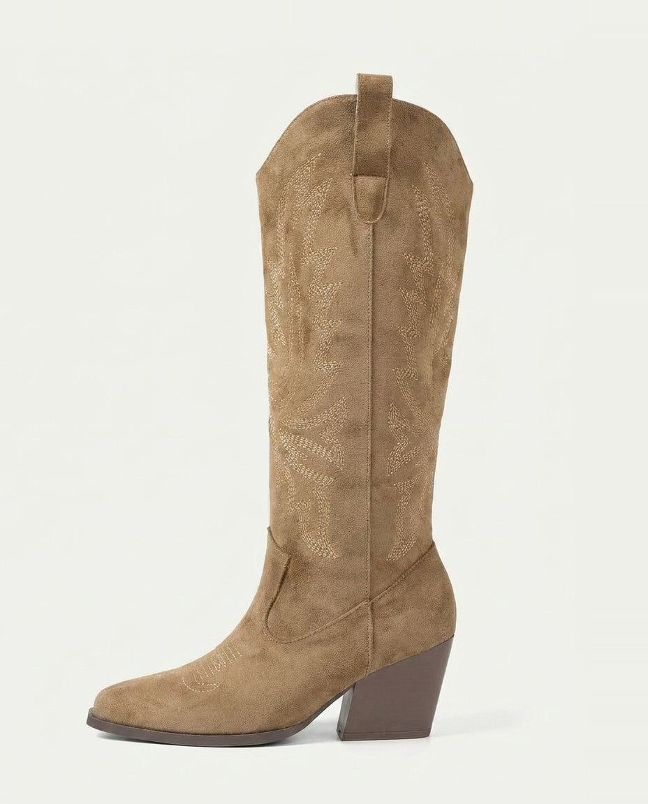 Emily Suede Boots Audrey Calvero