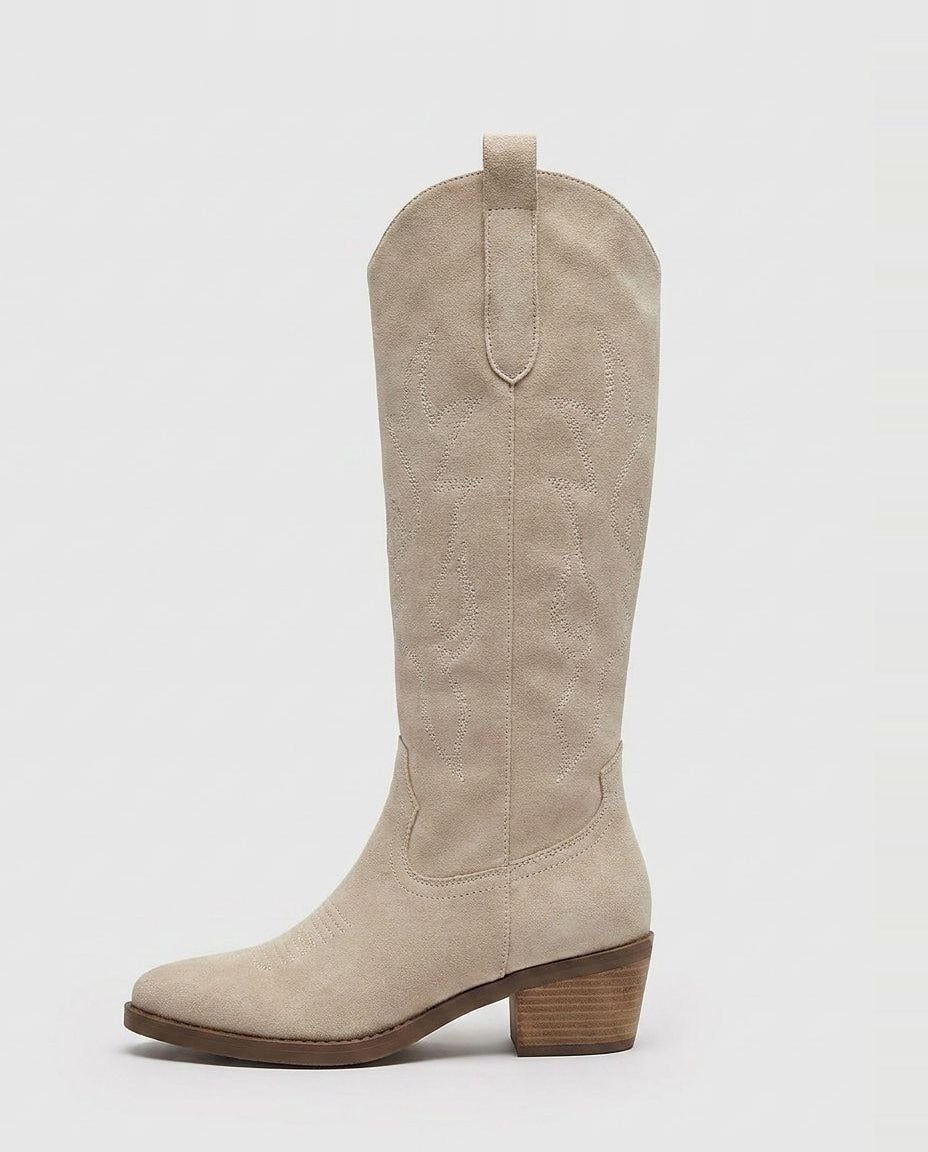Emily Suede Boots Audrey Calvero