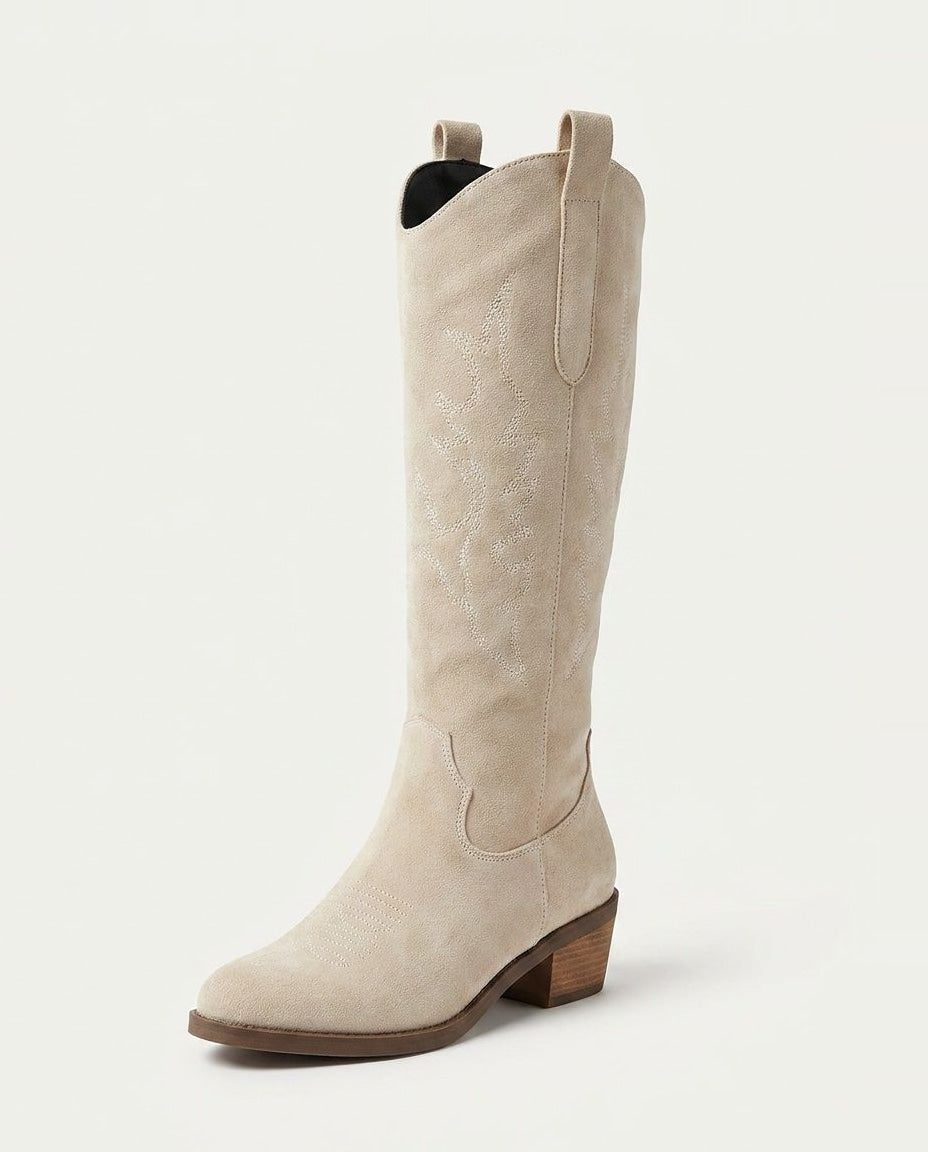 Emily Suede Boots Audrey Calvero