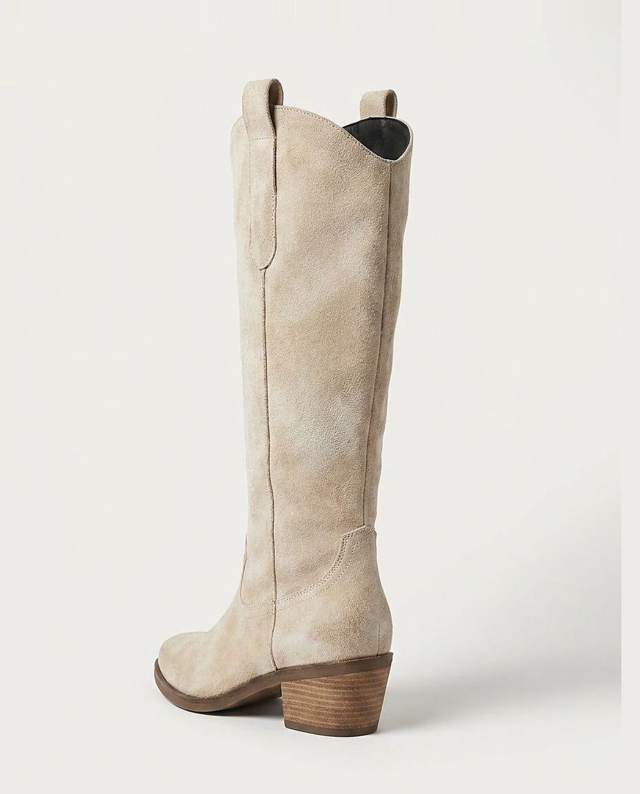 Emily Suede Boots Audrey Calvero