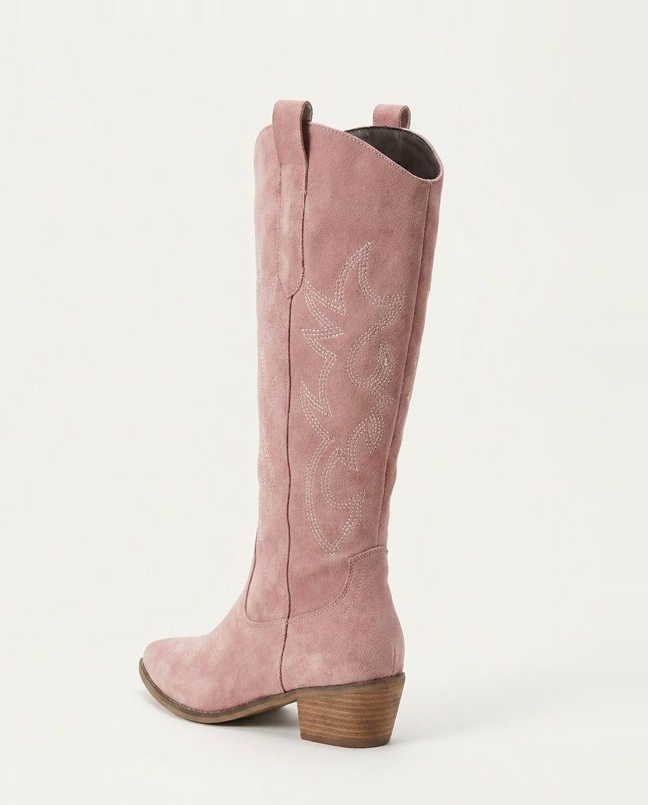 Emily Suede Boots Audrey Calvero