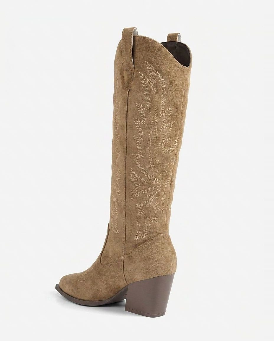 Emily Suede Boots Audrey Calvero