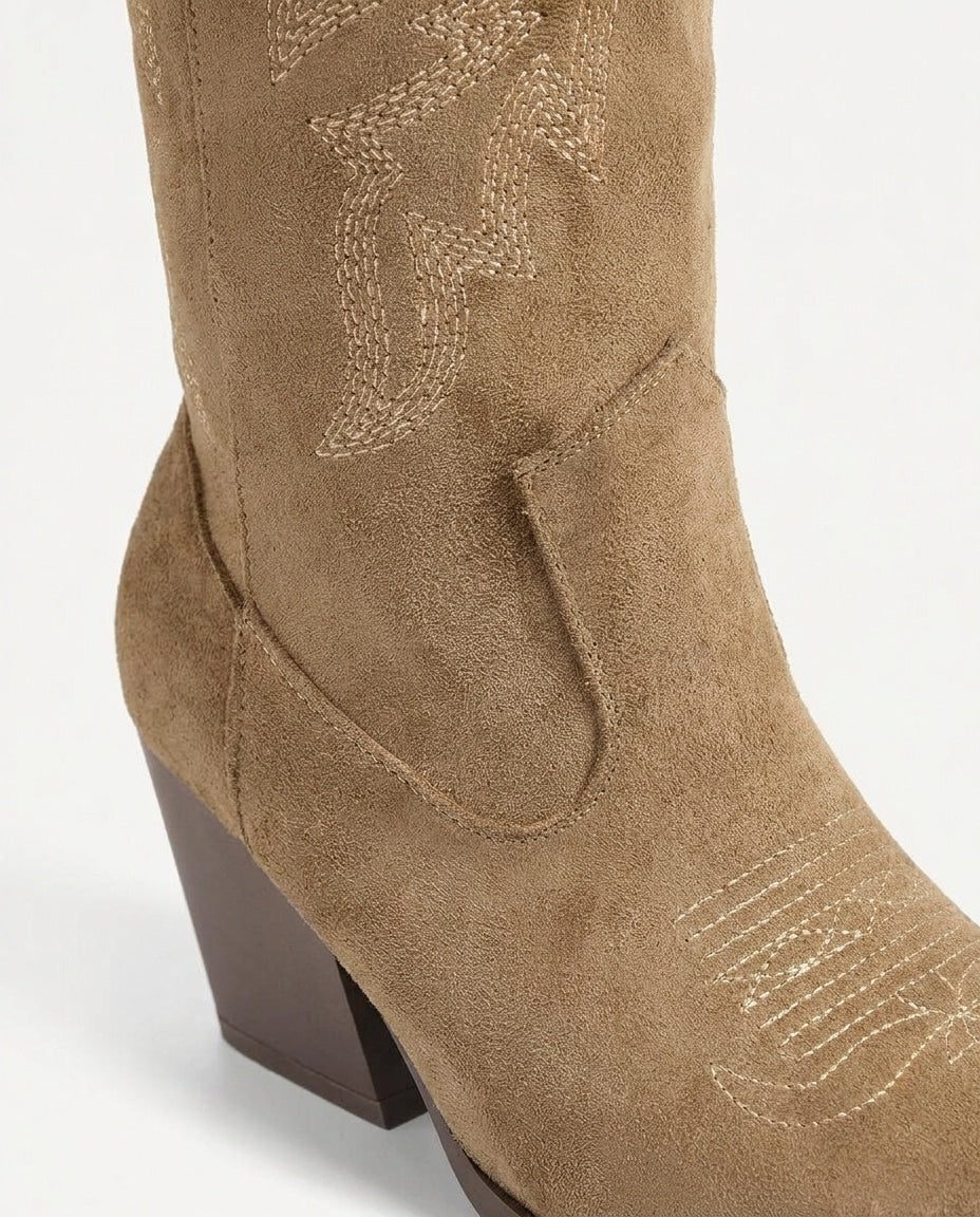 Emily Suede Boots Audrey Calvero
