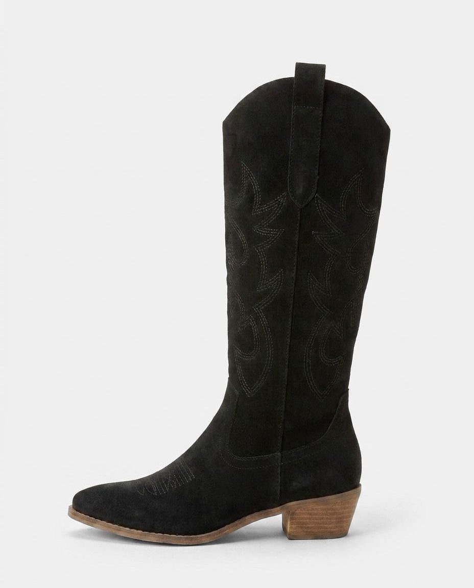 Emily Suede Boots Audrey Calvero