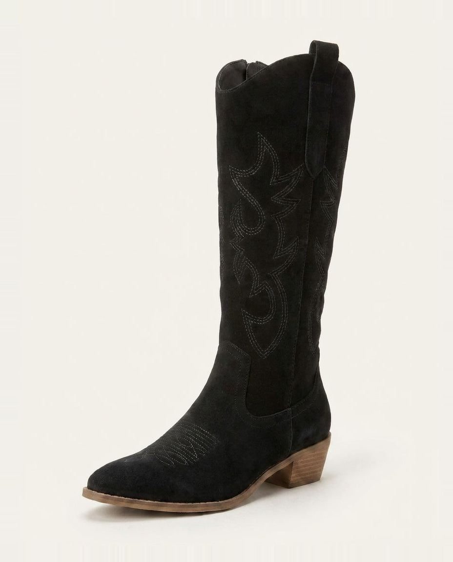 Emily Suede Boots Audrey Calvero