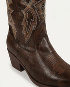 Nancy Embroid Boots Audrey Calvero
