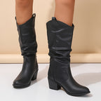 Lola Leather Boots Audrey Calvero