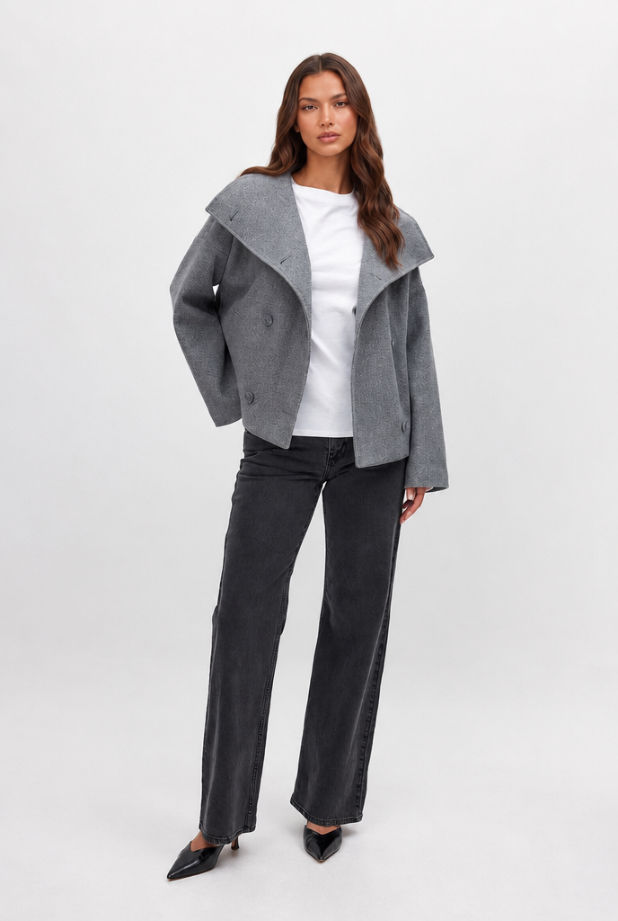 Gwen Short Trenchcoat Audrey Calvero