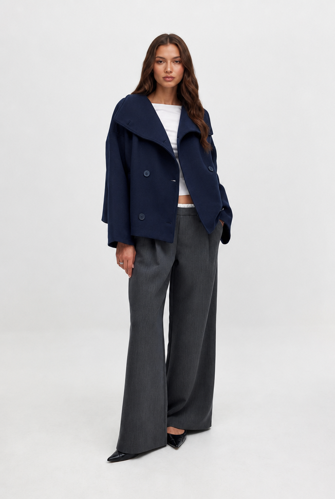 Gwen Short Trenchcoat Audrey Calvero