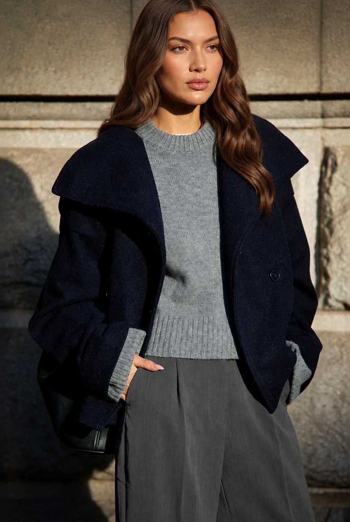 Gwen Short Trenchcoat Audrey Calvero