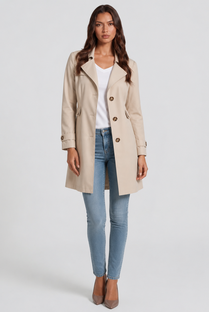 Olivia Trench Coat Audrey Calvero