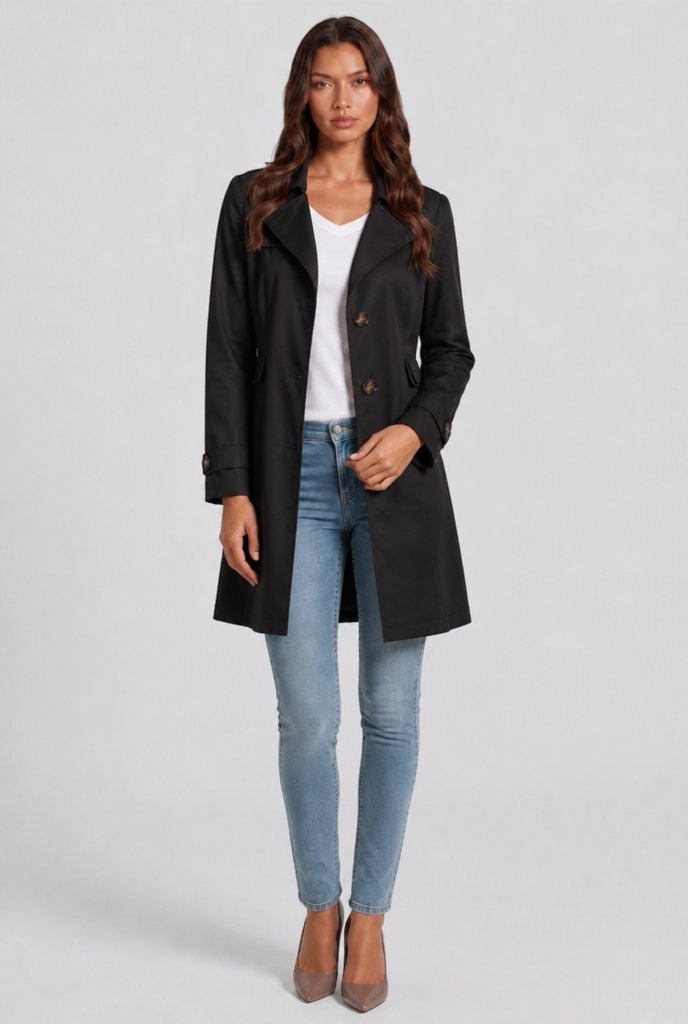 Olivia Trench Coat Audrey Calvero