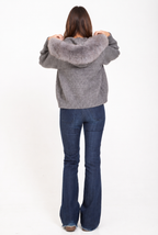 Ellen Fur Hooded Coat Audrey Calvero