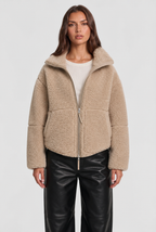 Chloe Teddy Coat Audrey Calvero