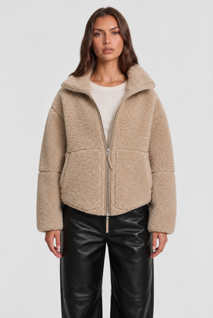 Chloe Teddy Coat Audrey Calvero