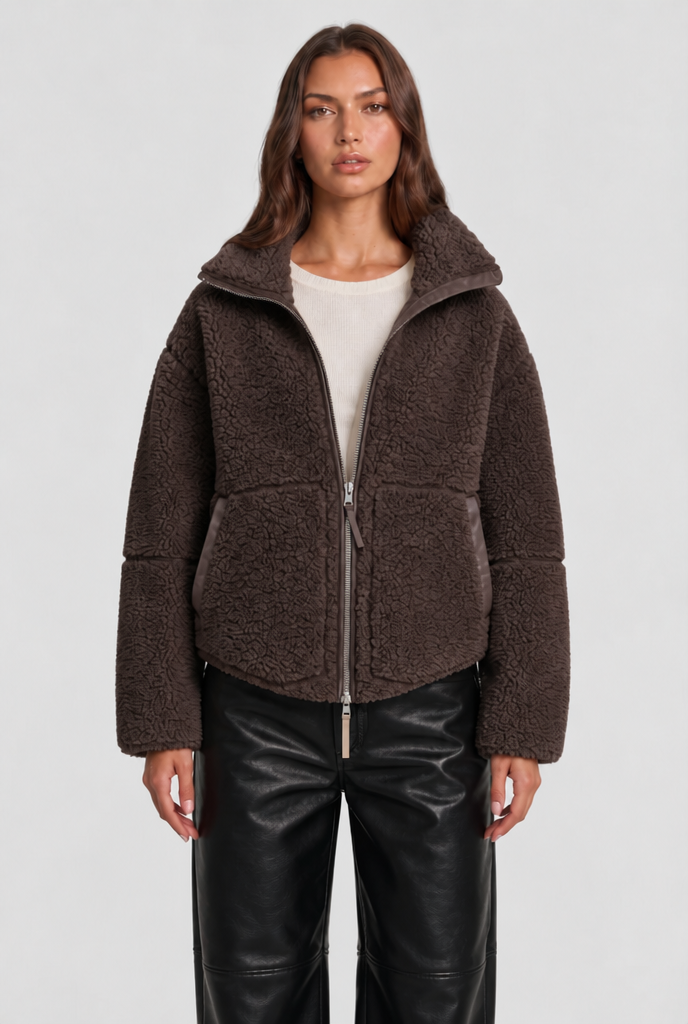 Chloe Teddy Coat Audrey Calvero