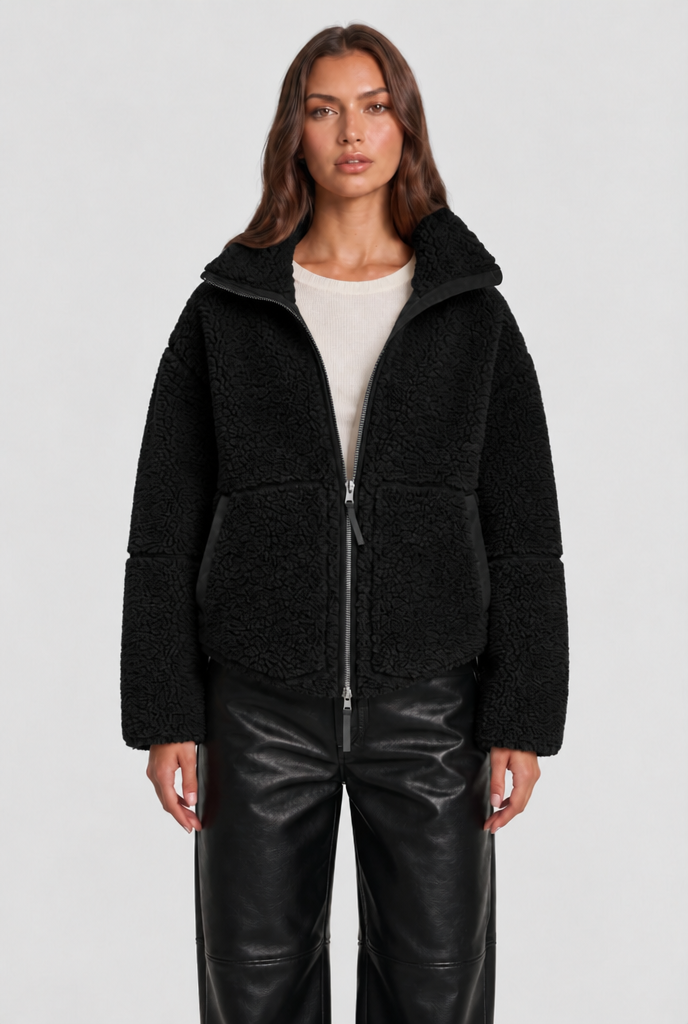 Chloe Teddy Coat Audrey Calvero