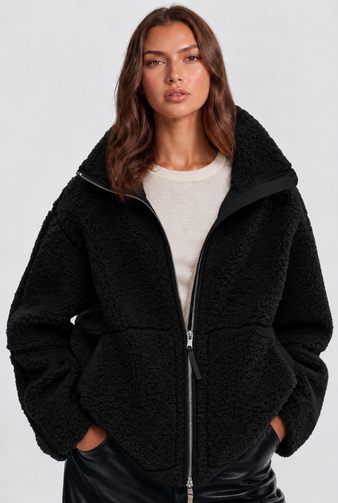 Chloe Teddy Coat Audrey Calvero